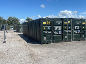Empty storage container ready for household or commercial storage